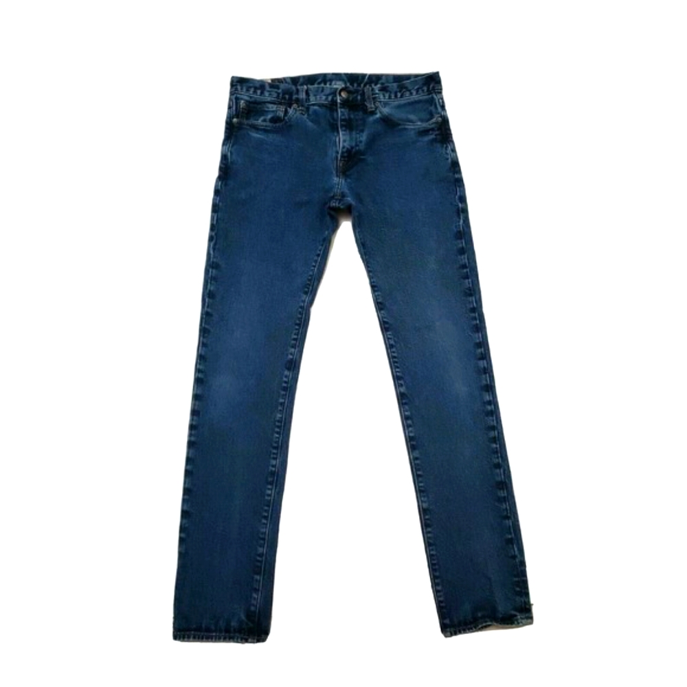 J. Crew 484 Stretch Slim Kurabo Premium Japanese Denim Blue Jean Size 32